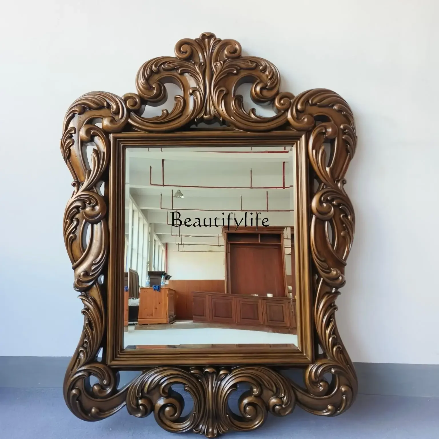 

12American Style Export Genuine Decorative Mirror Villa Mansion Decorative Mirror