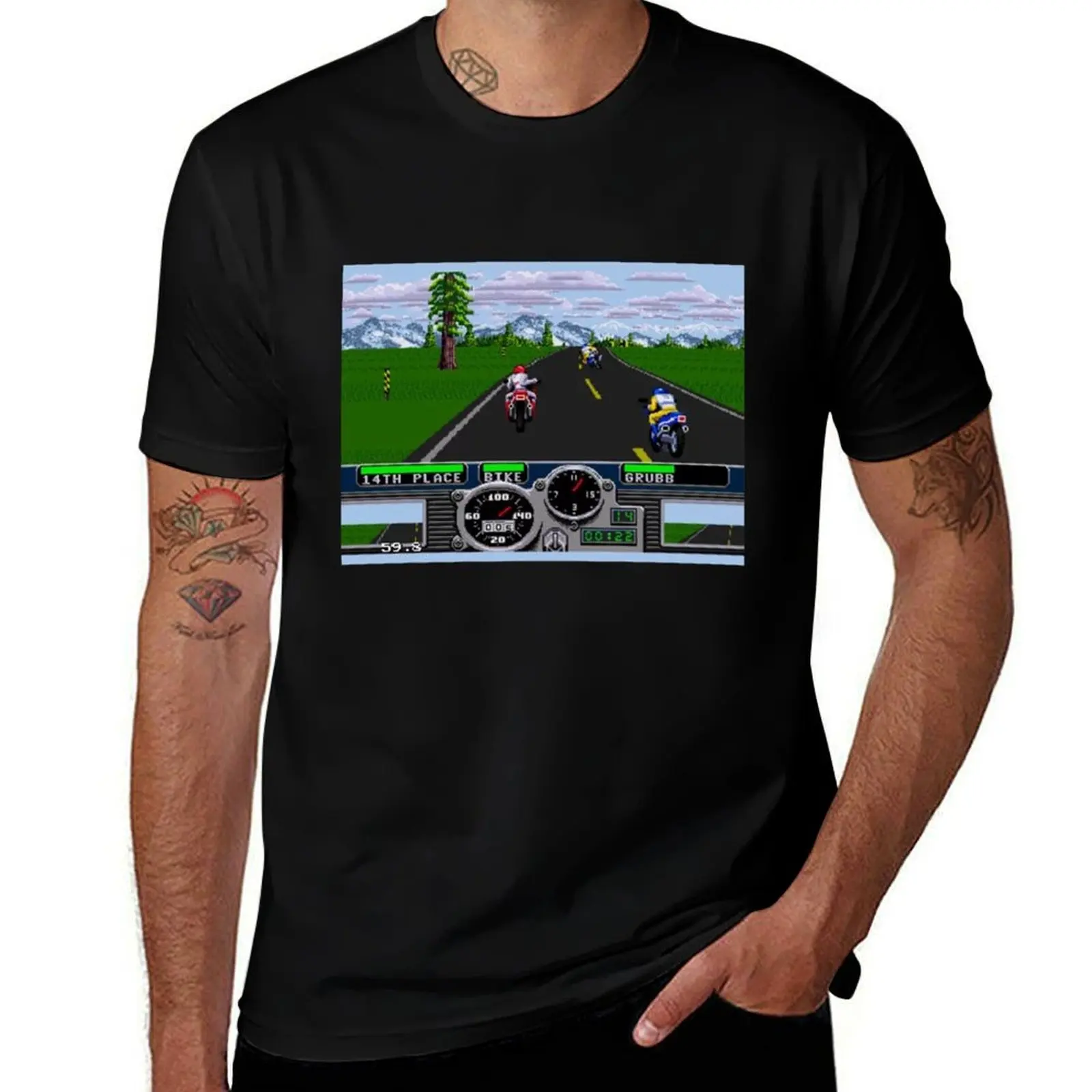 

Road Rash T-Shirt oversizeds oversize t-shirts man anime clothes luxury t-shirt tshirts for men