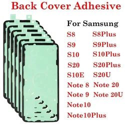 Adesivo per batteria posteriore Colla adesiva Adesivo per cover posteriore impermeabile per Samsung Galaxy S8 S9 S10 S20 Nota 8 9 10 20 Plus Ultra +