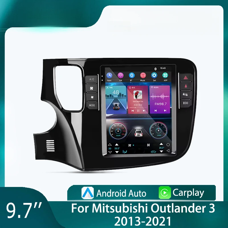 

For Mitsubishi Outlander 3 2013-2021 Car Multimedia Player Android Car Player GPS WIFI Carplay 4G Car Radio Navigation Stereo