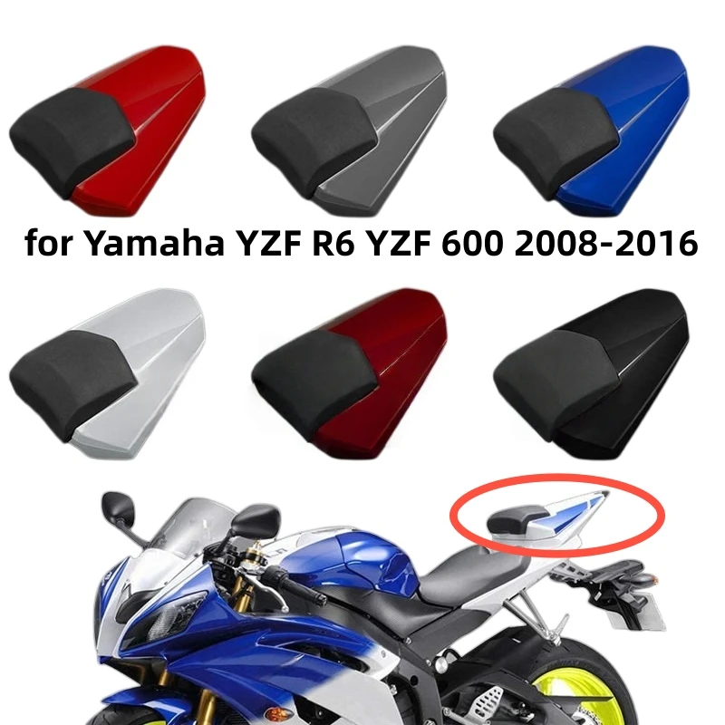 Motorcycle rear hump rear tailgate rear cover fairing Passenger seat cover for Yamaha YZF R6 YZF600 2008-2016