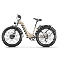 Electric Bicycle Shengmilo S700 2000W Dual Motor 48V17.5AH 26*3.0 Inch Wide Tire Snow MTB Electric Bike