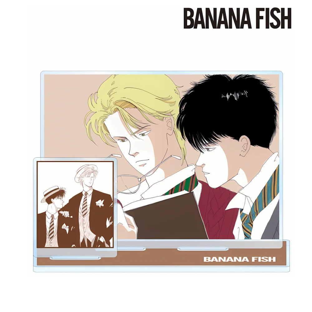 Anime Banana Fish Acrylic Stand Keychain Ash Lynx Okumura Eiji Cartoon Figure Desktop Decor Kawaii Fans Gift Merch