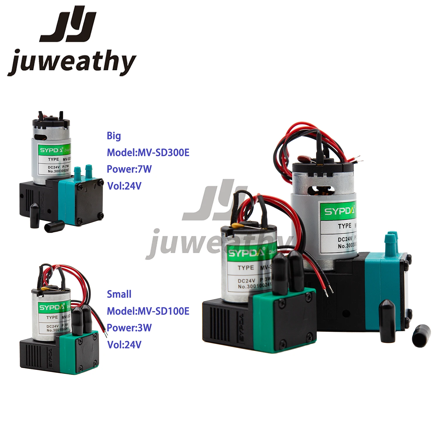 SYPDA ink pump, piezoelectric photography machine, ink suction pump, 24V 7W/3W inkjet printer, ink pump