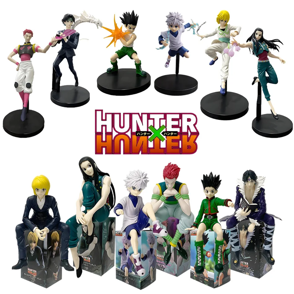 Hunter x Hunter Gon Freecss Anime Figure Zoldyck Action Figure Figurine Model Car Ornaments Toys Gift