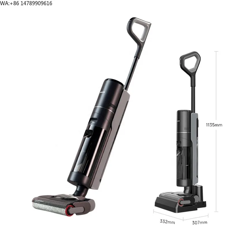 

Беспроводной вертикальный пылесос Dreame H12 Proplus: портативный электрический полотер для пола, беспроводной моющий пылесос для сухой и влажной уборки для офиса