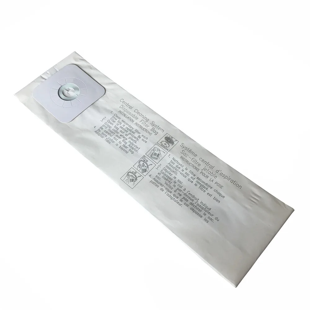 Cleanfairy 9 قطعة 391 أكياس مكنسة متوافق مع Nutone CV350 CV352 CV353 CV450 CV653 CV750 الكترولوكس شعاع المركزي مكانس