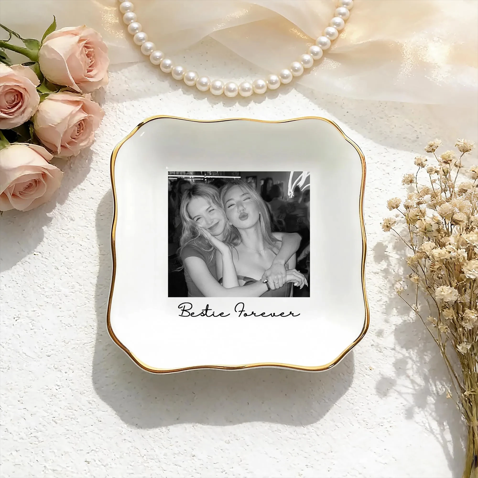 Personalized Sympathy Keepsake Be the Thing You Loved Most About Her Ring Dish Loss Mother Grandma Your Loved Ones Memorial Gift