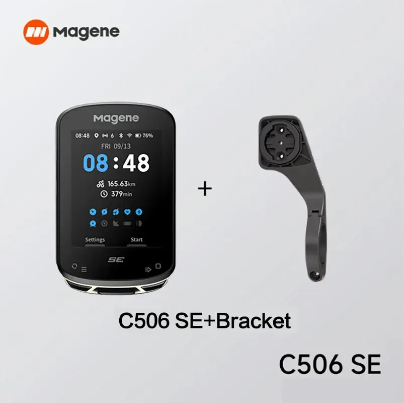 Magene GPS Fietscomputer C506 SE Navigatie WiFi Snelheidsmeter Fietsen Digitale Stopwatch 2.4 Kilometerteller Bluetooth Ant Indoor