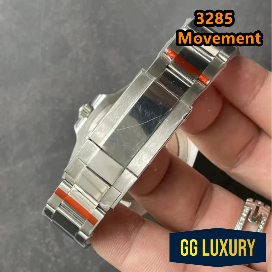 ساعة GG Luxury 3285 حركة GMT Master أوتوماتيكية ميكانيكية نظيفة/Vs/ARF Factory ساعة Pepsi Batman Rootbeer Sprite GMT