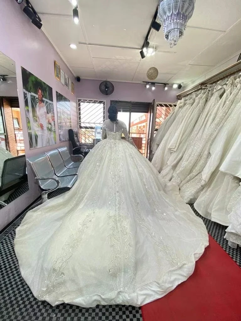 Personalizado estilo árabe vestido de baile vestidos de casamento mangas compridas plus size inchado brilhante vestidos de noiva robe de casamento