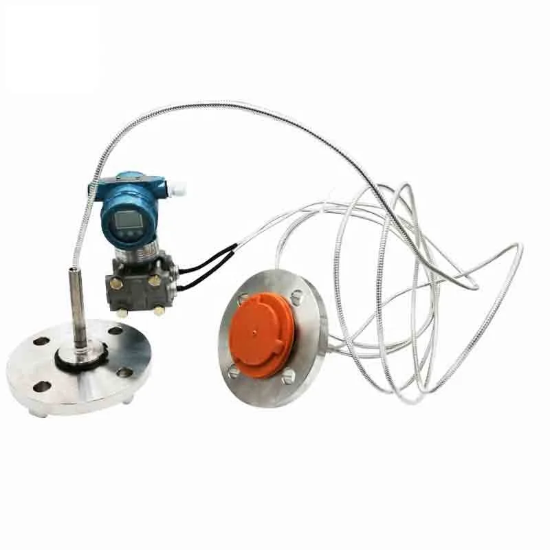 

Remote pressure measuring instrument/pressure level transmitter