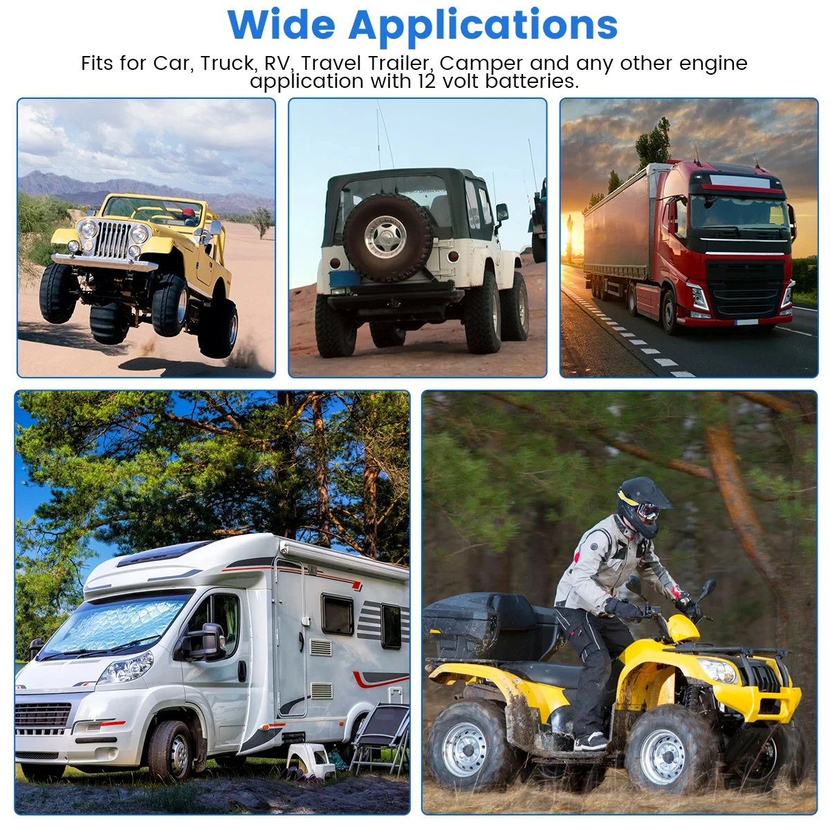 Automotive Relay Anti Theft Battery Disconnect Switch 200A 12V Battery Kill with Wireless Remote Control Relay Fobs