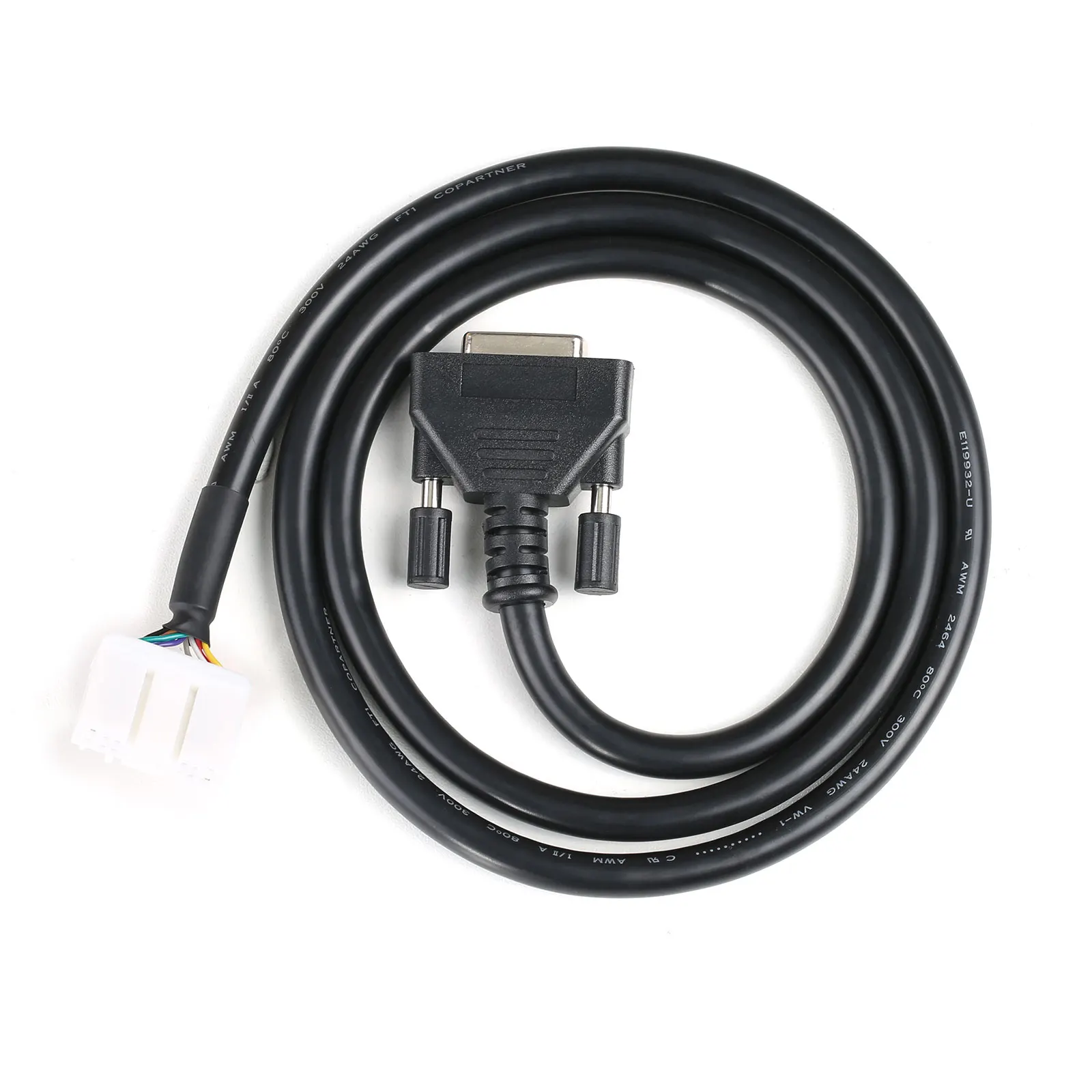 OBD2 Cable TESKIT Tesla Diagnostic Adapter-Cables for Tesla S and X Models Work with MaxiSYS Ultra/ MS909/ MS919 Tablet