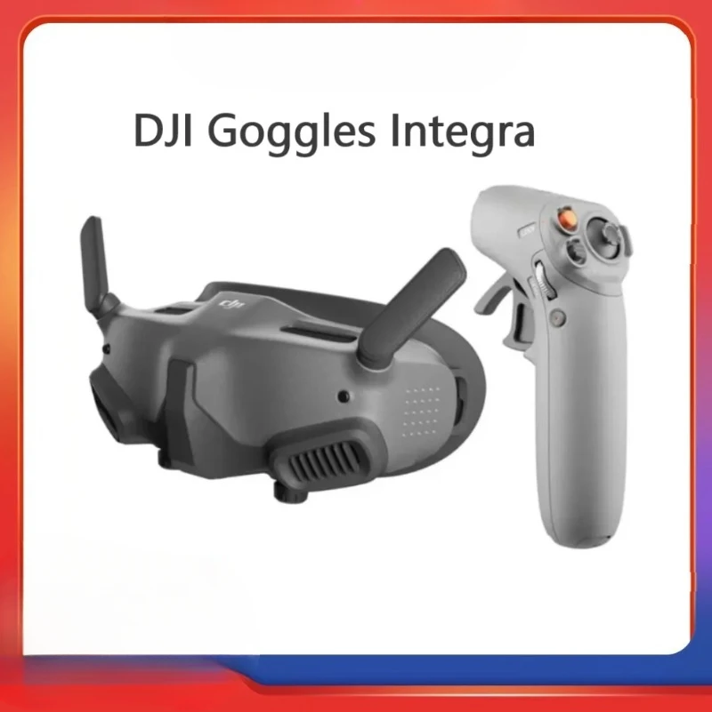 DJI Goggles Integra Motion Combo Lightweight and Portable FPV Drone Goggles Design DJI O3+ Video Transmission HD Low-Latency