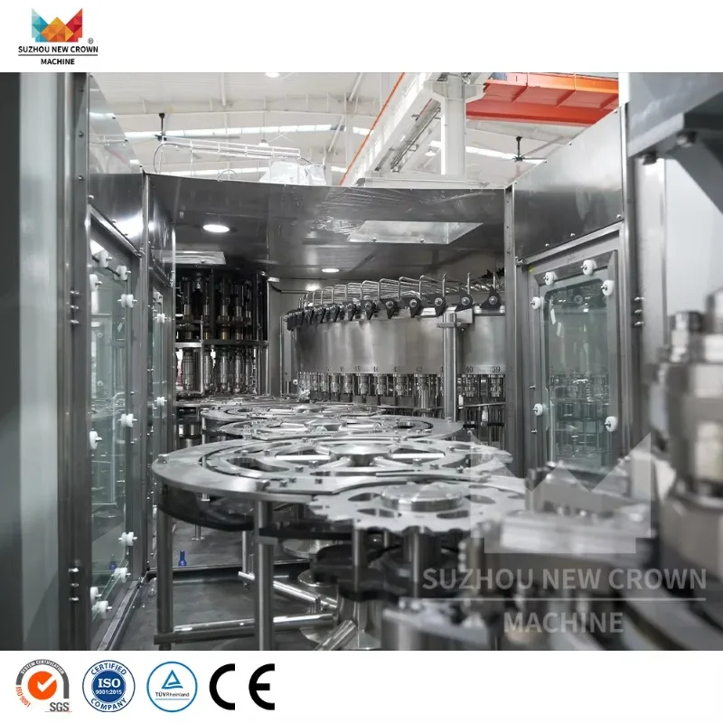 YG Rotary High Speed 24000BPH 36000BPH 48000BPH Combiblock Pure Drinking Mineral Water 3 in 1 Blowing Filling Capping Machine