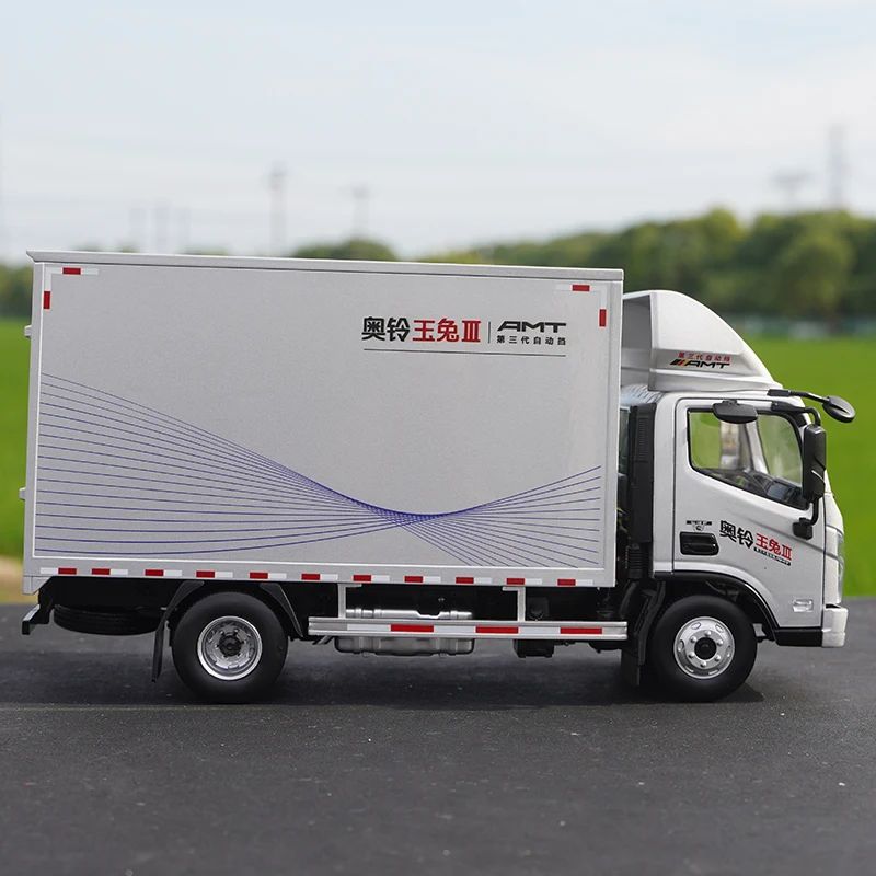 1:22 Original Foton Aoling Yutu III Van Light Truck OLLIN CTS Alloy Truck Model Ornament