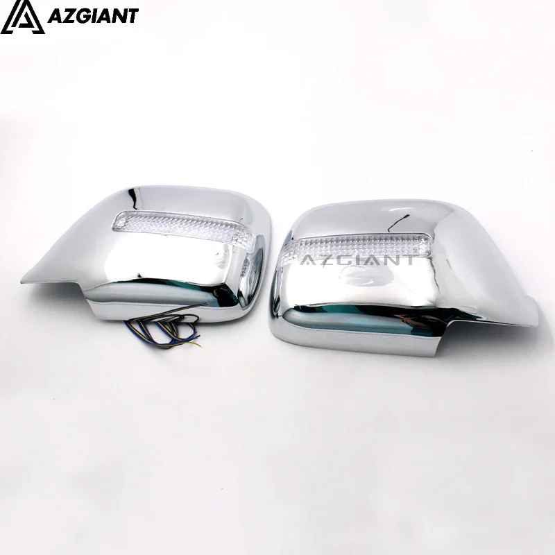 1 Pair Car Rearview Mirror Cover Side Wing Protect Frame Covers for Toyota FJ80 Land Cruiser 4500