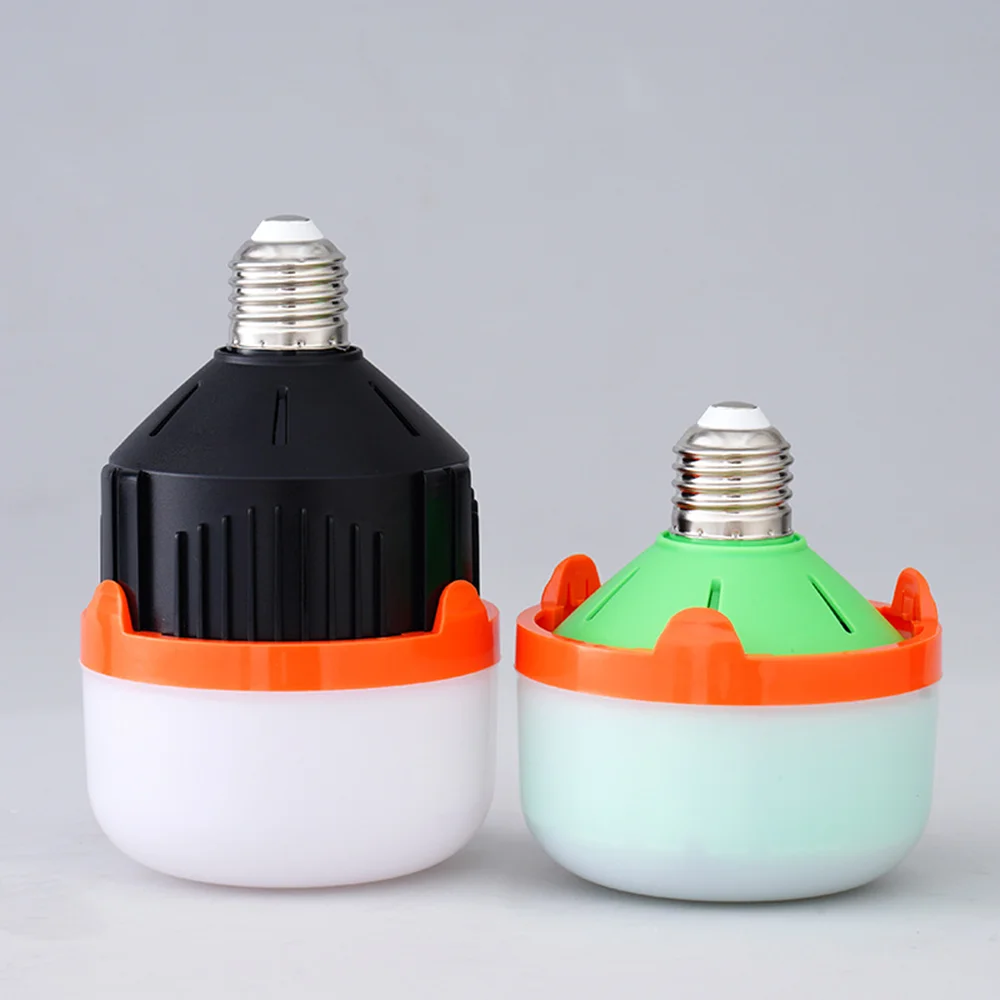 LED Rechargeable Bulbs, Outdoor Camping Bulbs, Telescopic, Emergency, Intelligent, Efficient, High Power, Home E27 Interface