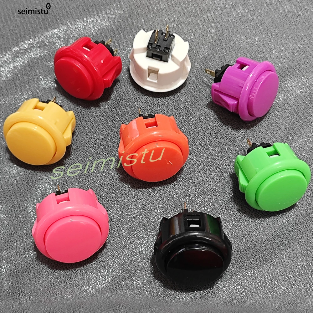 Copy Sanwa OBSF-30mm Arcade Push Button Durable Multicade MAME Jamma Video Game Console DIY Start Cion Switch