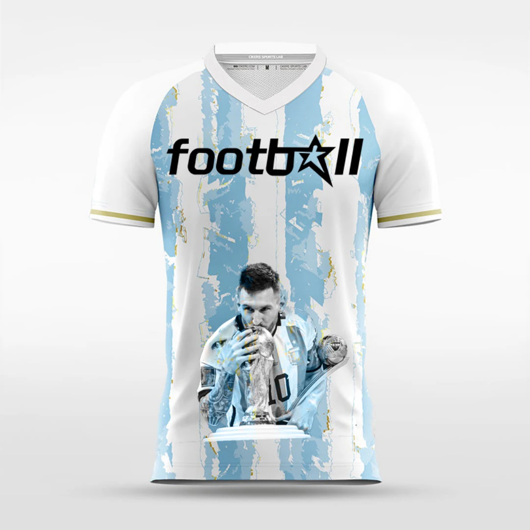 

Памятная футбольная майка для фанатов Месси, футболка Аргентины, осенняя спортивная футболка Dry Quick, мужская футболка, детская одежда, футболка Y2k Woman