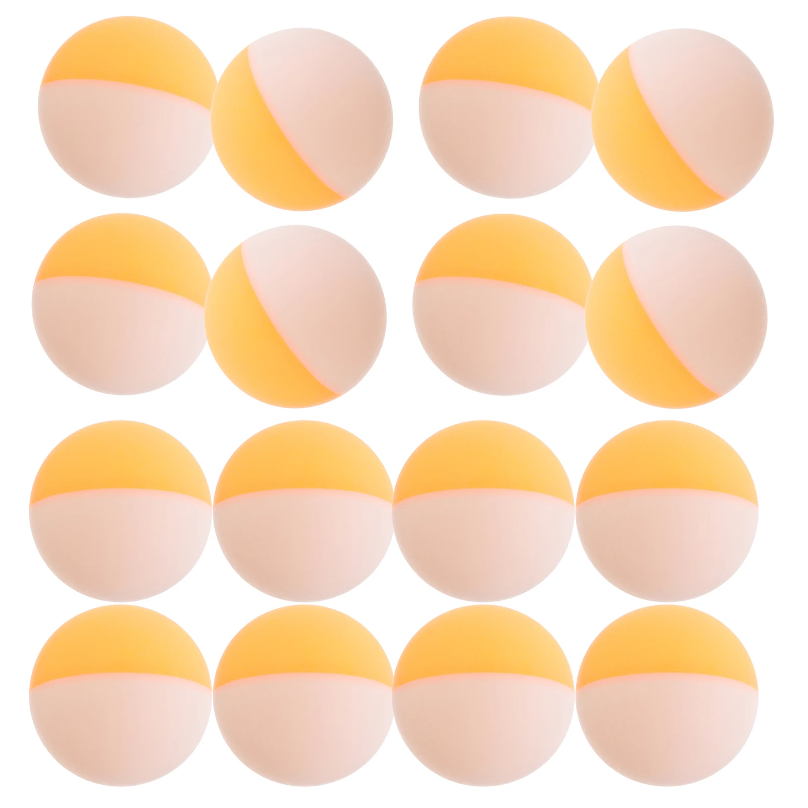 

20pcs Competition Dual Color Small Balls High Elastic Durable Ideal Training Practice Tennis Balls Practice Indoor
