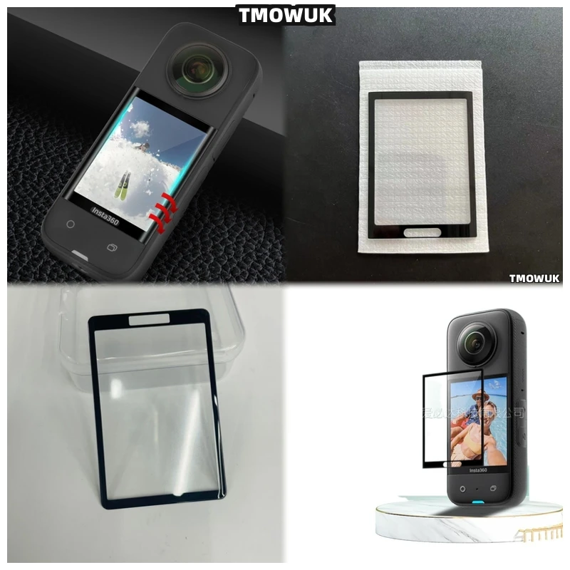 

For Insta360 X3 X4 X5 GPS - 3D Curved Soft PMMA Protective Film, Anti - Scratch, Full - Covered