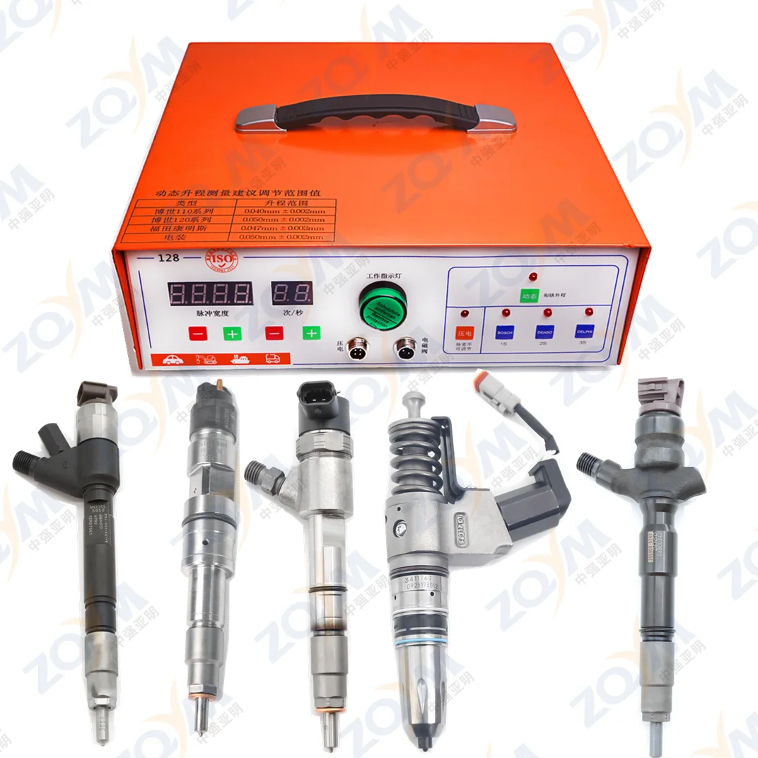 

128 Electronic equipment injector repair tool Crdi injector tester common rail diesel fuel piezo injector tester simulator