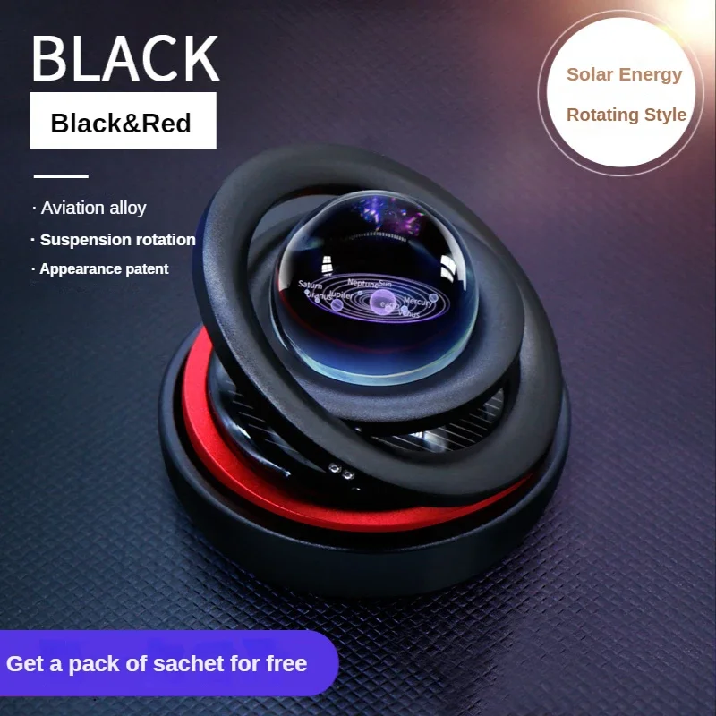 

Magnetic Levitation Car Solar Aromatherapy 360 Degree Rotation Car Air Freshener Perfume Fragrance Auto Flavoring Car Accessorie