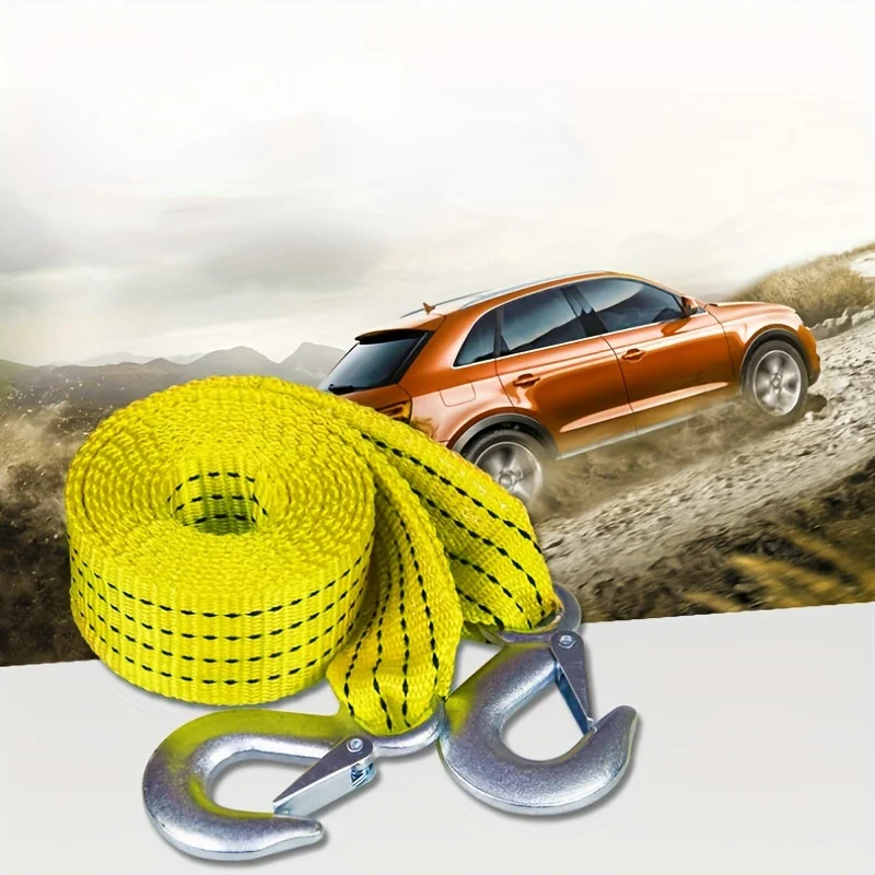 

Car Heavy-duty Traction Rope Broken Strength Nylon Recycling Belt Storage Bag For Vehicle Recycling Automotive Accessories