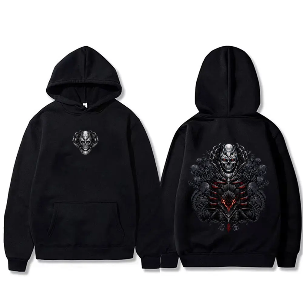 Anime Berserk Skull Knight Hoodie Vintage Manga Gatsu Griffith Zodd Guts Sweatshirt Men Cartoon Oversized Pullovers Streetwear