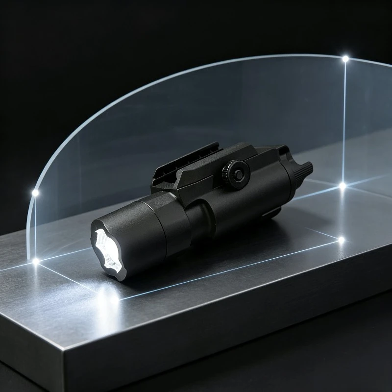 Anti-Scratch Solid Easy-to-Operate Flashlight Simulation Toy Decorative Parts
