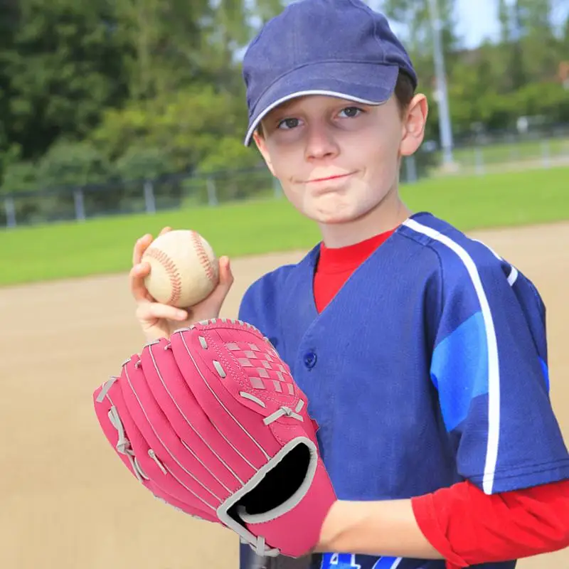 Kinder Baseball handschuh Sport Softball handschuh Infielder Baseball Feld handschuh für Teenager Mädchen Softball handschuh Jugend Baseball