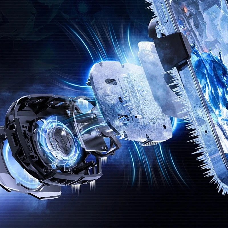 مبرد تبريد Dl16 للهاتف المحمول ، مشبك مغناطيسي/خلفي ، مجمد ، بوبغ ، مبرد ألعاب لـ ios و android ، جديد