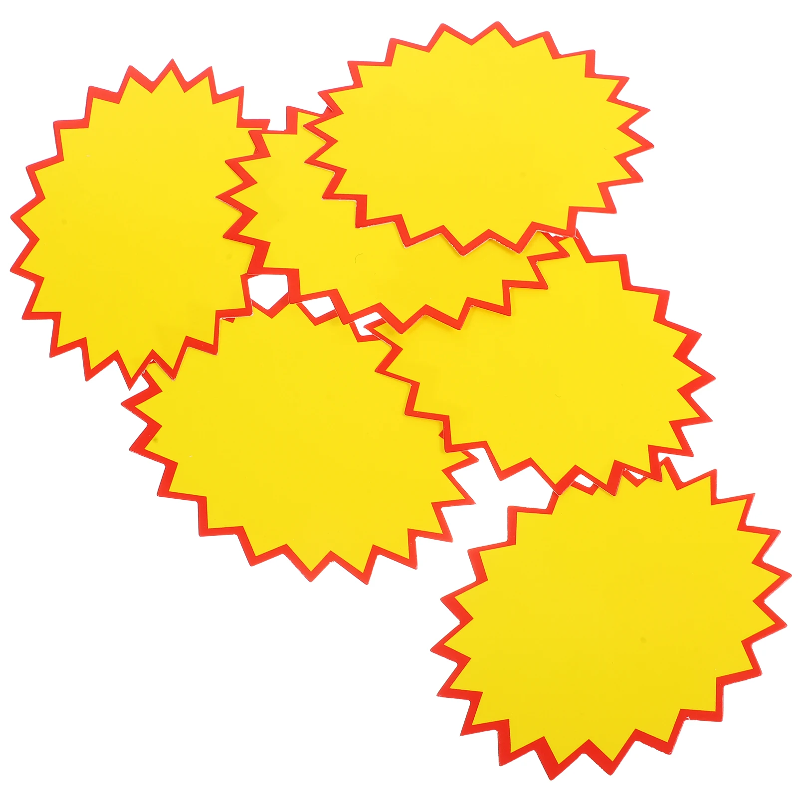 

200pcs Tags Special Stickers Removable Sign Holder Stand Bright Supermarket Store Display Sign Holder Folder Label