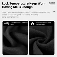 WEST BIKING Bicycle Headgear Winter Cycling Warm Balaclava Outdoor Cold-proof Head Cover Full Face Mask Motorcycle Helmet Lining