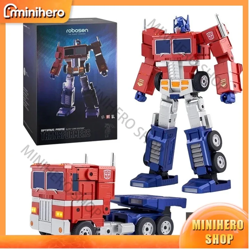 

Интеллектуальный робот Robosen Transformers Optimus Prime Elite Edition HR30-BC с голосовым управлением и автоматическими функциями, коллекционная модель