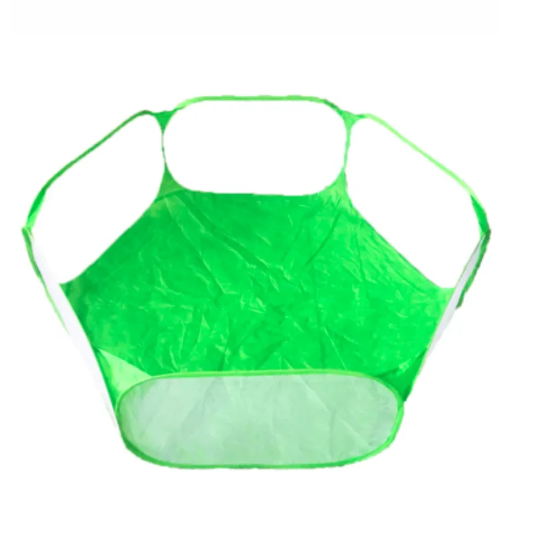Tragbares, transparentes Haustier-Käfigzelt, Hunde- und Katzen-Laufstall, offener, faltbarer Zaun für kleine Haustiere - Hamster, Kaninchen, Meerschweinchen – Detail 12