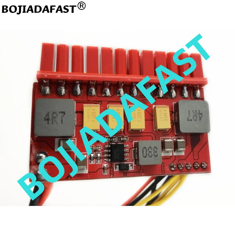 Módulo de fonte de alimentação PICO PSU de saída de 160W ATX 24Pin com conector DC de entrada de 12V 5,5x2,5MM