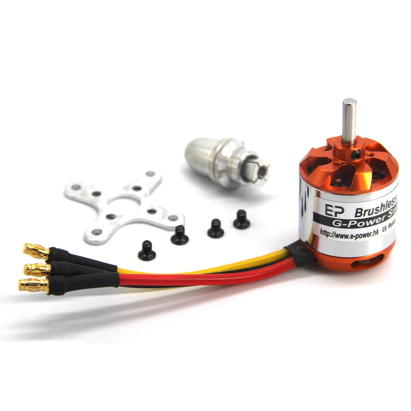 

E-Power Brushless Motor D2836 750KV 880KV 1120KV 1500KV 2-4S For RC Helicopter Fixed-wing Aircraft Toy Accessories