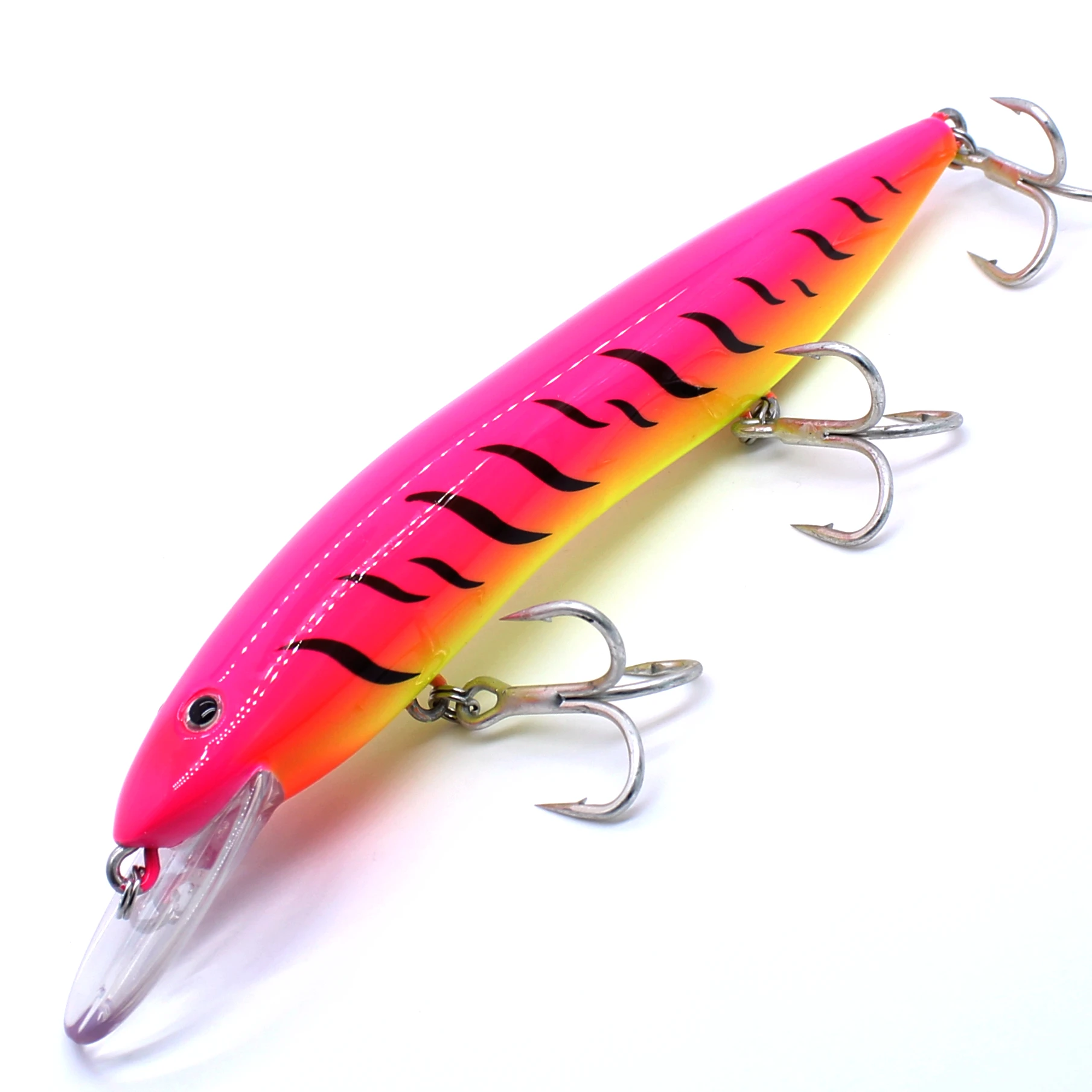 Aoclu-harter Köder für Tiefsee boote, schwimmende Elritze, Jerkbait-Rassel, Stein köder, 4x Drillinge, japanische Qualität, 150mm, 35g, 1 Stk – Detail 16