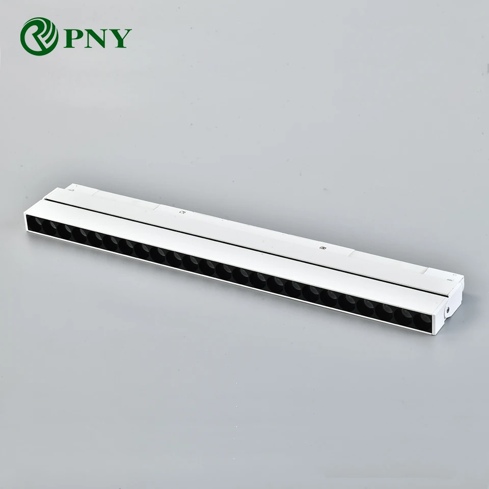 

PNY White led Magnetic Track Light Tuya Zigbee DALI Dimmable 48v Smart Rail Folding Grille Lamp 12W 18W 24W Magnetic Spotlight