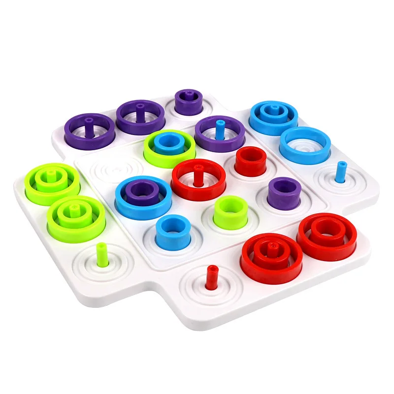 Kid Strategy Game Toy Ferrule Parent-Child Interaction Leisure Board Game Logical Thinking Training Puzzle Game Toy For Children