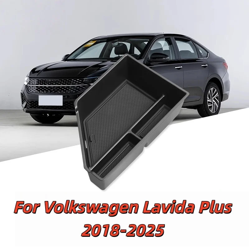 

Car Central Control Armrest Box Storage Box For Volkswagen Lavida Plus 2018-2025 Car Storage Organizing Accessorie