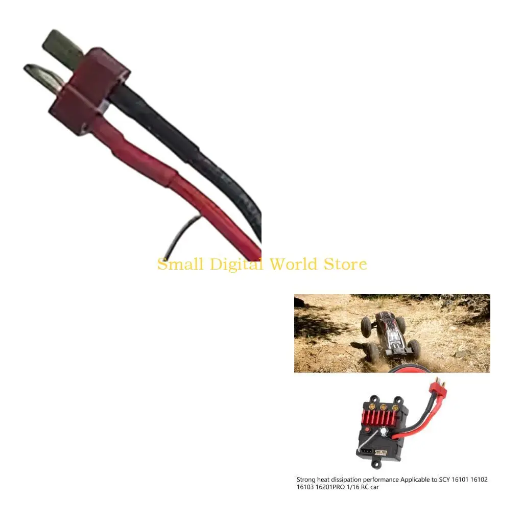 

77UB Portable Brushless ESC For 1/16 Remote Control Vehicles Offering Stable
