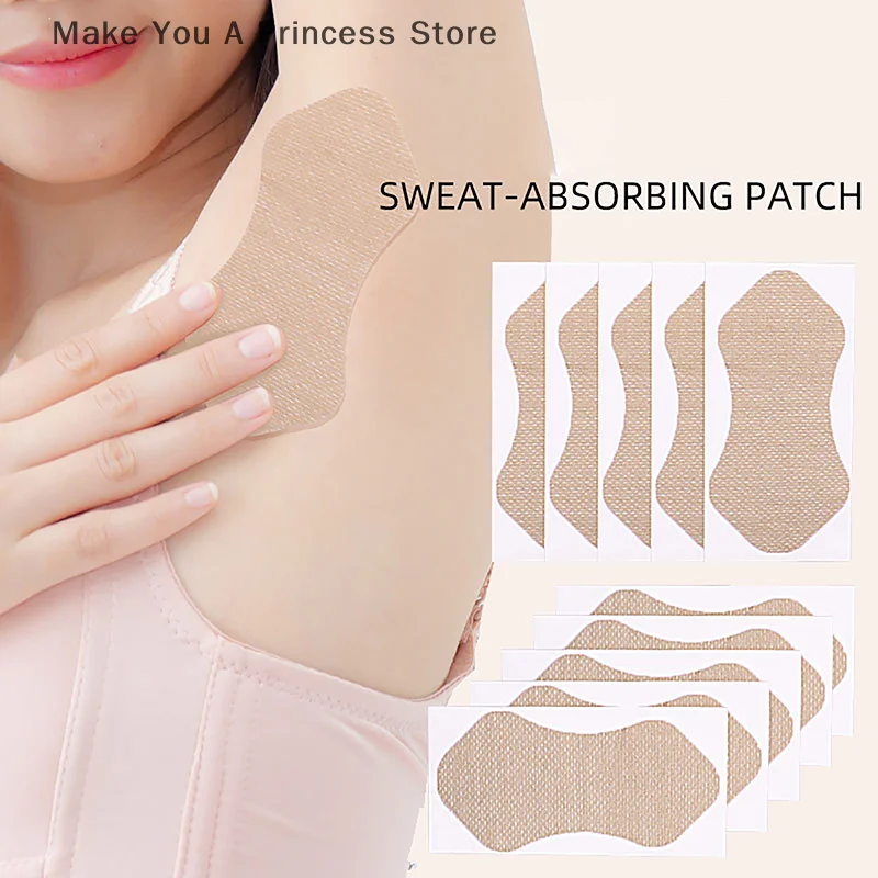 10/20Pcs Disposable Anti Sweat Pads Summer Underarm Anti Perspiration Pads Deodorants Armpits Sweat Sticker Absorbing Sweat