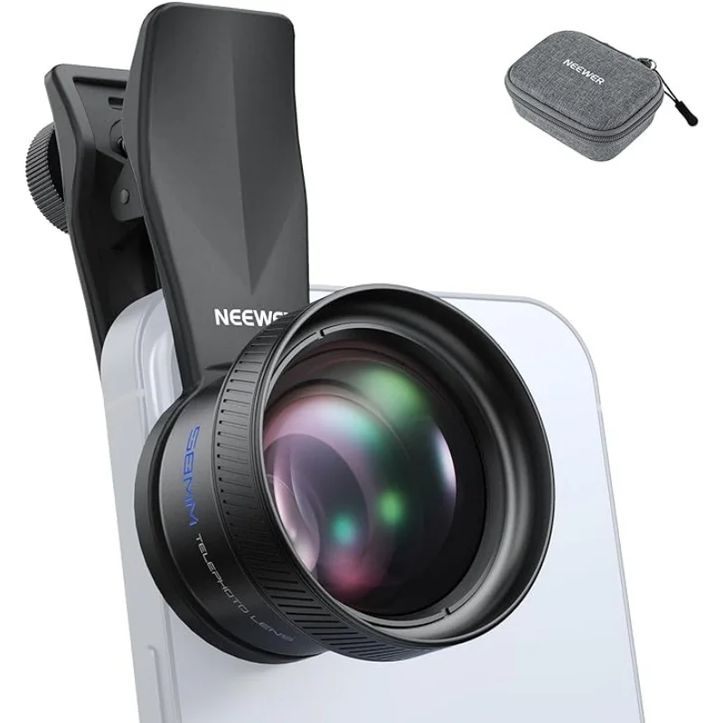 Obiektyw szerokokątny NEEWER 18mm z klipsem do telefonu z gwintem 17mm do iPhone'a, Androida i Samsunga do fotografii mobilnej — zdjęcie produktu 7