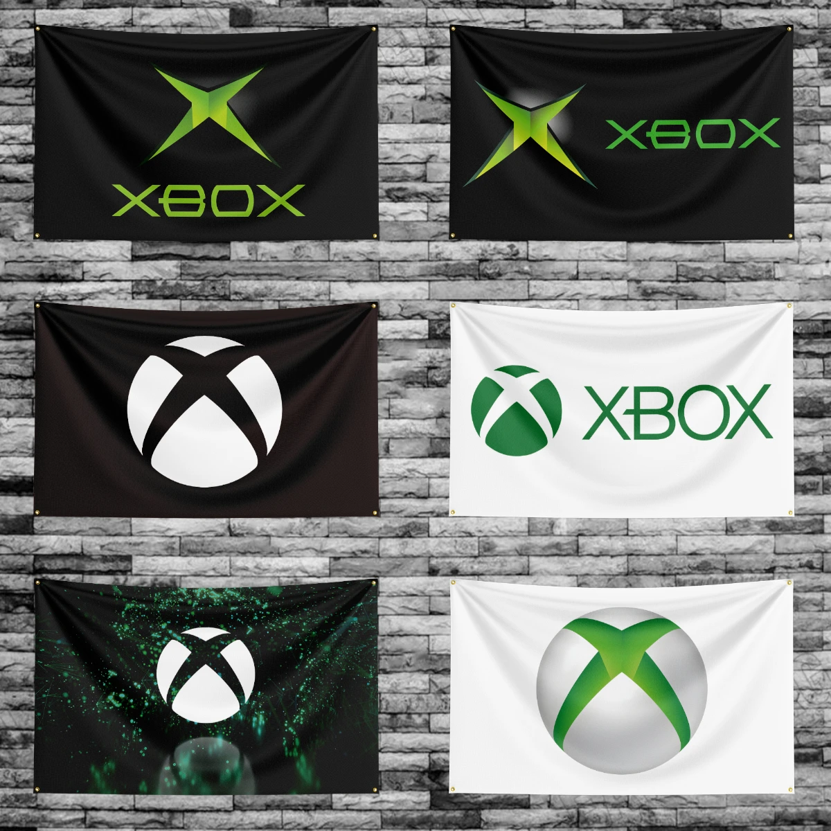 90X150CM Xboxs Game Flag Polyester Digital Printed Game Tapestry Curtain For Decor