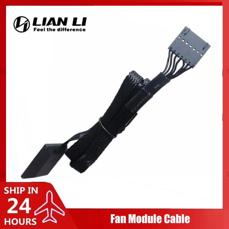 Câble de module de ventilateur Lian Li Uni pour série SL-INF, pièce d'accessoires d'origine, paquet unique noir