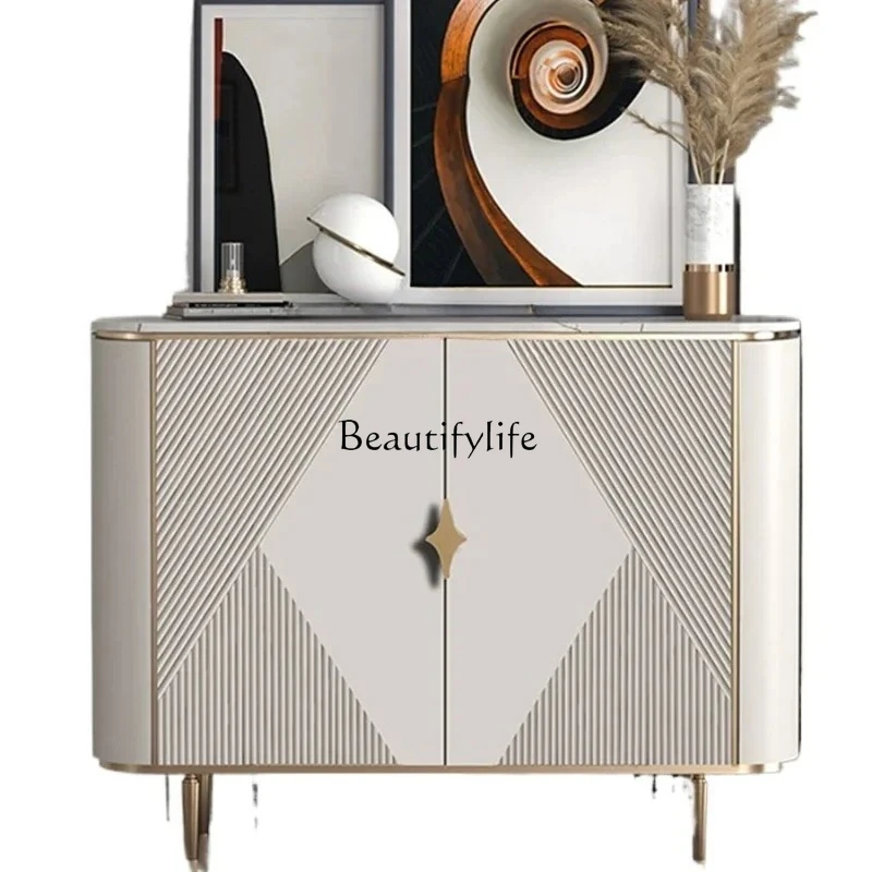 

modern light luxury entrance cabinet entry door living room ultra-thin shoe dining side storage decorative